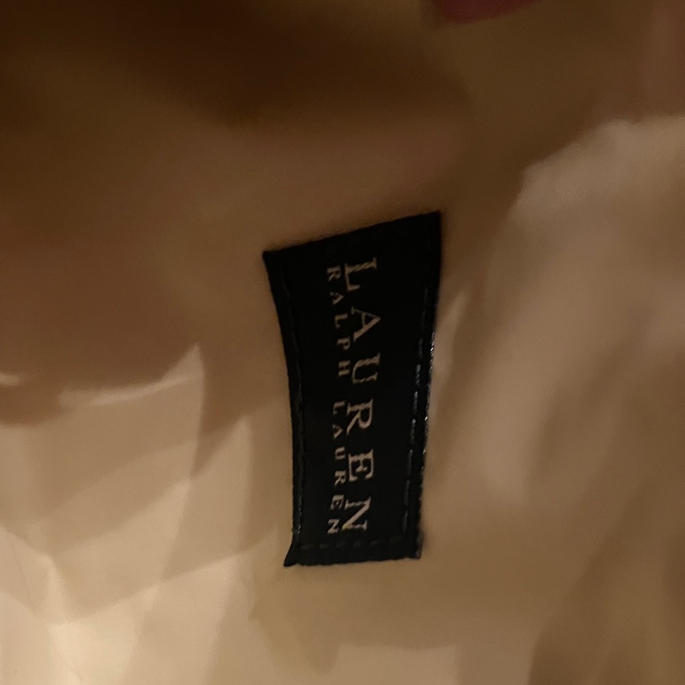 Ralph Lauren Navy and White Striped Accessory - Picture 4 of 5